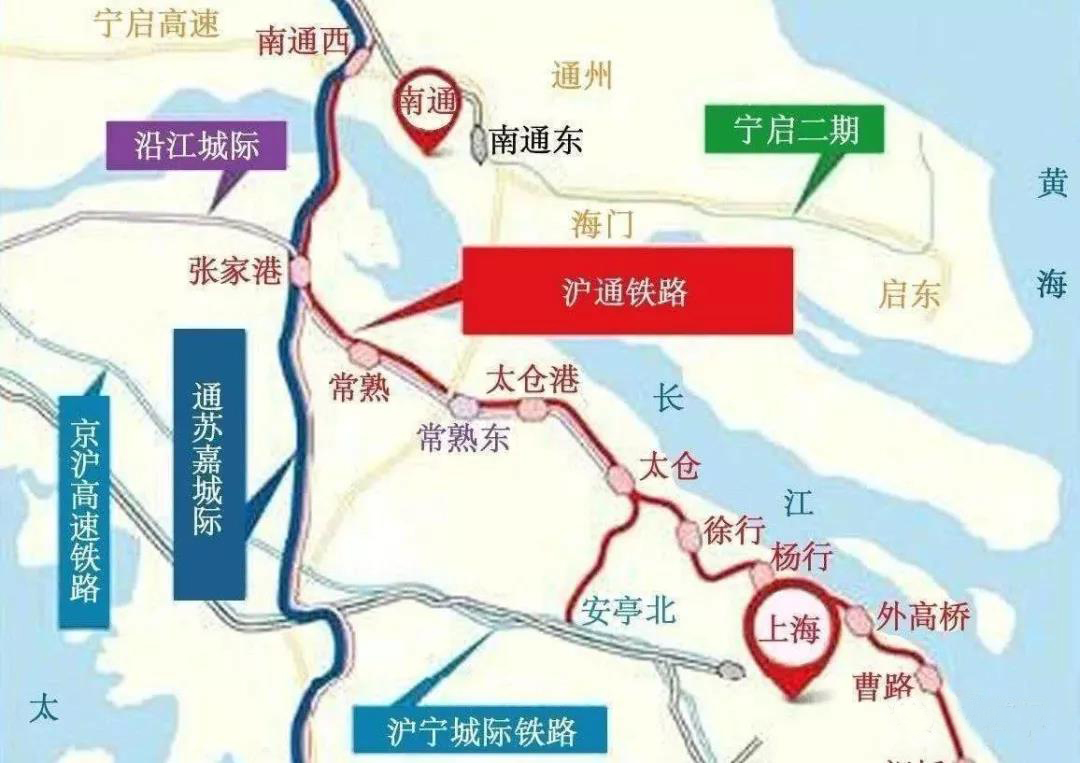沪通长江大桥地图2