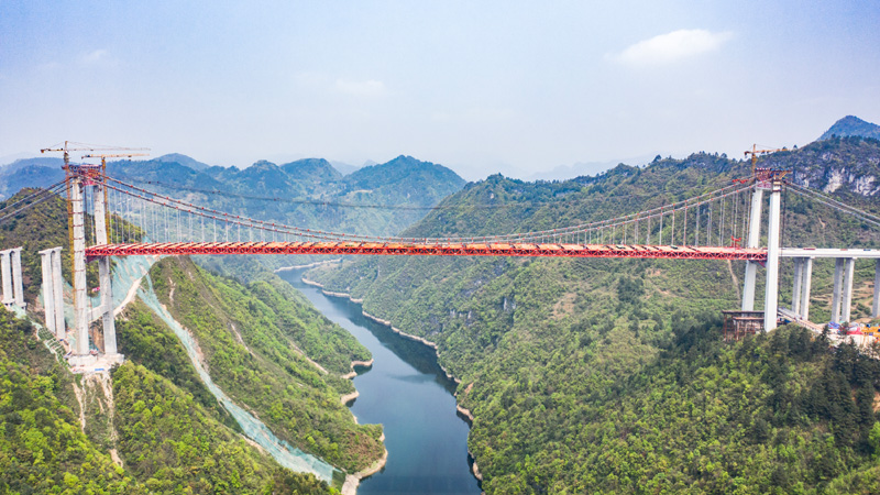 汉普经典工程丨贵州阳宝山大桥成功合龙